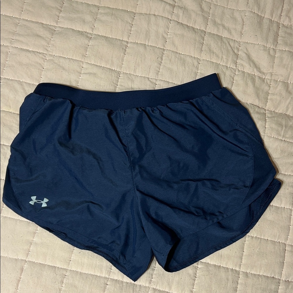 Under Armour Women's Dark Blue Athletic Shorts